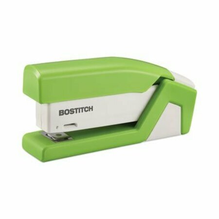 STANBOSTIT BOSTITCH, INJOY SPRING-POWERED COMPACT STAPLER, 20-SHEET CAPACITY, GREEN 1513